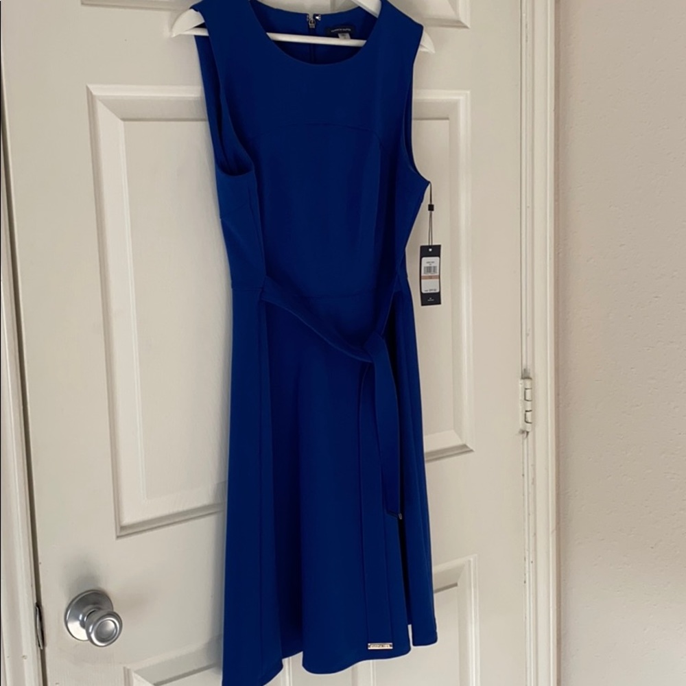 Tommy Hilfiger A-Line Tie Dress - Picture 7 of 7